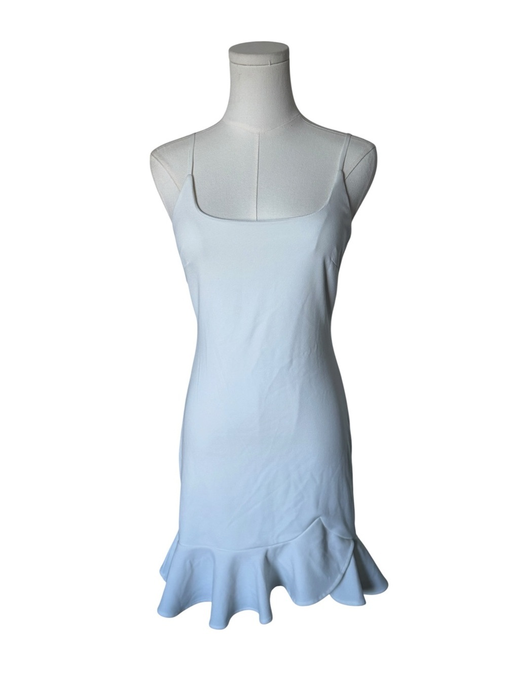 Hello Molly Mini Dress with Ruffled Hem